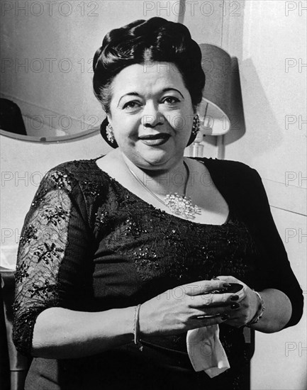 Portrait of Mildred Bailey, Aquarium, New York, N.Y., ca. Aug. 1946