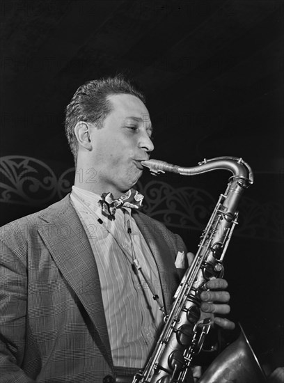 Portrait of Sam Donahue, Aquarium, New York, N.Y., ca. Dec. 1946