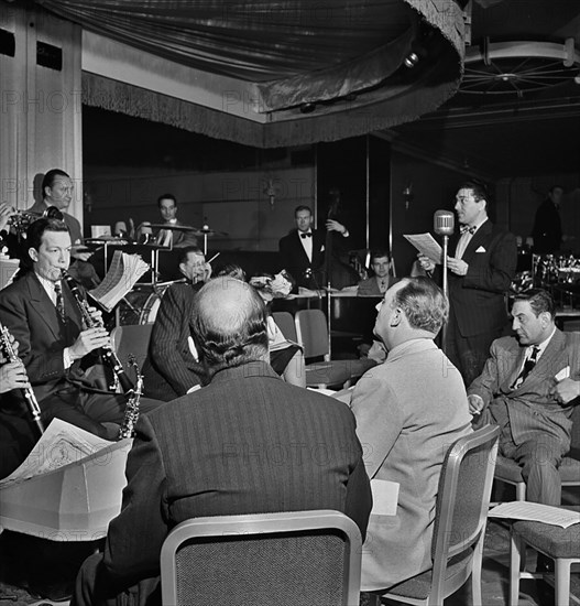 Portrait of Guy Lombardo and Don Rodney, Starlight Roof, Waldorf-Astoria, New York, N.Y., ca. July 1947