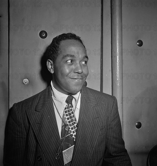 Portrait of Charlie Parker, Three Deuces, New York, N.Y., ca. Aug. 1947 ...