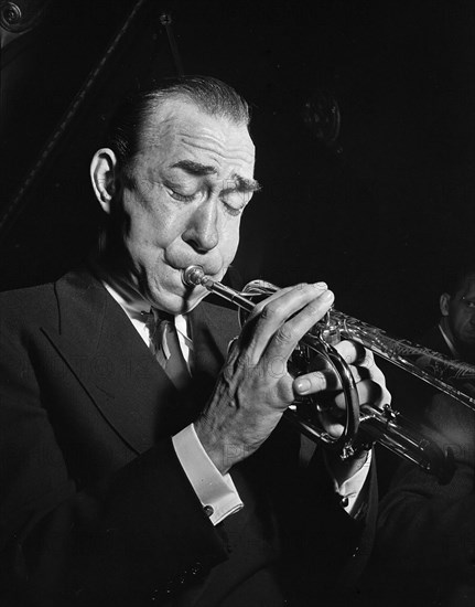 Portrait of Muggsy Spanier, Nick's (Tavern), New York, N.Y., ca. June 1946