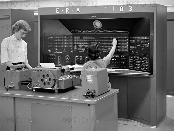 ERA 1103 UNIVAC 2 Calculating Machine ca. 1955