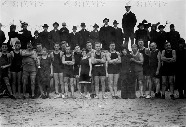 Swimmers, Coney Island Jan 1 1914