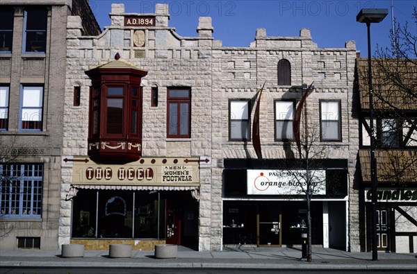 1980s United States -  Commercial building, Green Bay Wisconsin ca. 1992