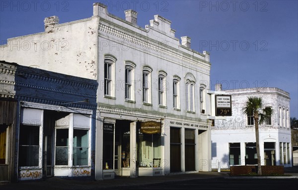 1970s United States -  Storefront Fernandina Beach, Florida ca. 1979