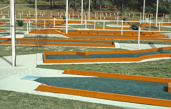 1970s United States -  Overall -  Putt-Putt Mini-Golf Route 29 -  Spartanburg -  South Carolina ca. 1979