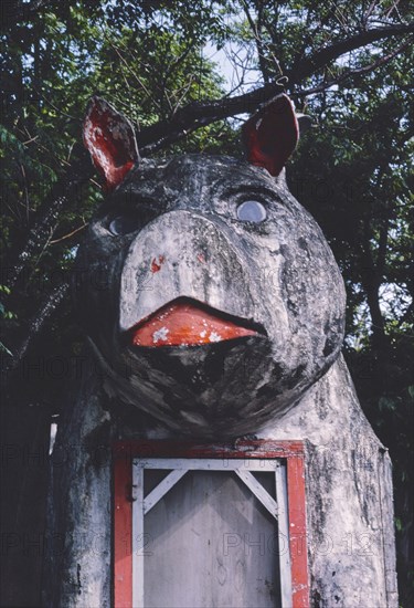 1980s America -  Pig Stand, San Antonio, Texas 1982