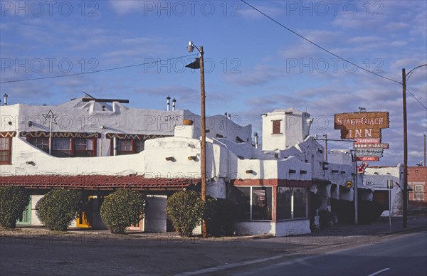 1970s United States -  Stage Coach Inn, El Paso, Texas 1979