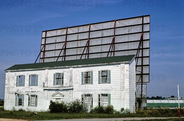 1980s America -  Dixie Drive-In, Route 49, West Helena, Arkansas 1980