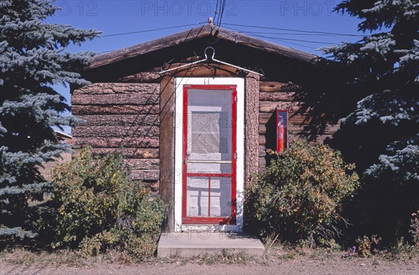 1980s United States -  Horseshoe Motel, Eagle Nest, New Mexico 1980