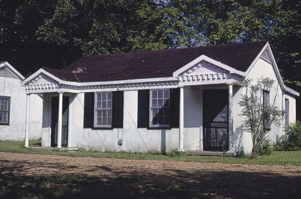 1980s United States -  Pilgrim Court, Washington, Mississippi 1986