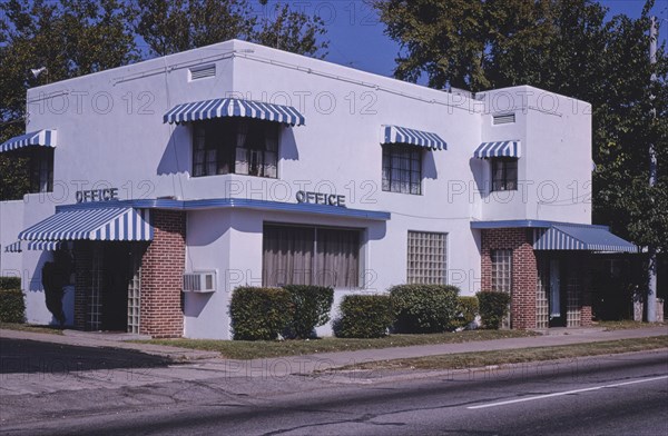 1970s United States -  Fountain Motel, Hot Springs, Arkansas 1979