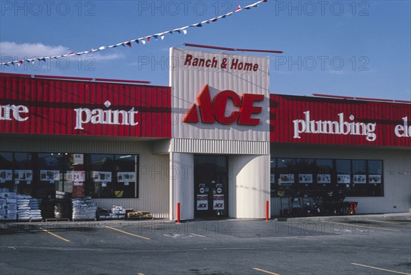 2000s America -  ACE Hardware, Post Falls, Idaho 2004