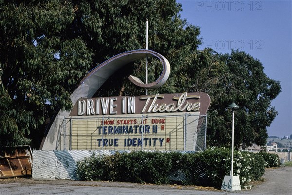 1990s America -  Studio Drive-In, Culver City, California 1991