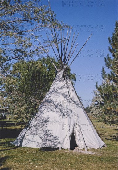 1990s United States -  Snake River Campground, Declo, Idaho 1991