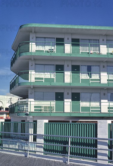 1980s United States -  Island Motel, Atlantic City, New Jersey 1985