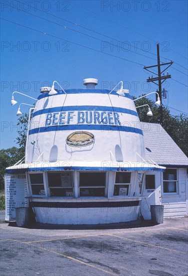 1980s America -   Beef Burger, Amarillo, Texas 1982