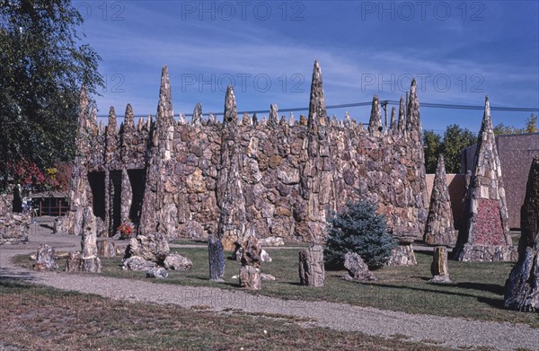 1980s America -   Petrified Rock Park, Lemmon, South Dakota 1987