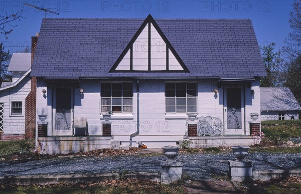 1980s United States -  Melba Motor Court, Spencer, North Carolina 1982