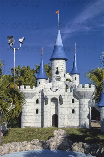 1980s America -  Magic Carpet mini golf, Key West, Florida 1985