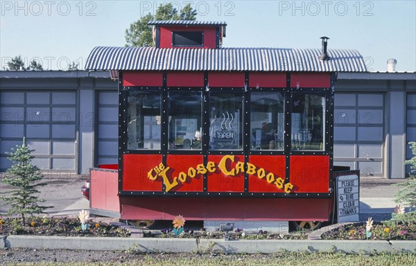 2000s America -  Loose Caboose Espresso, Missoula, Montana 2004