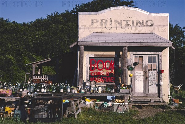 1980s America -  Junk store, Waco, Texas 1982