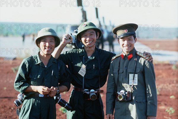 Two Viet Cong and a North Vietnamese Army officer - Photo12-Universal ...