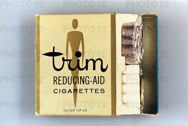 FDA History - Trim Reducing Aid Cigarettes from the late 1950s - banned by the FDA after many court battles.