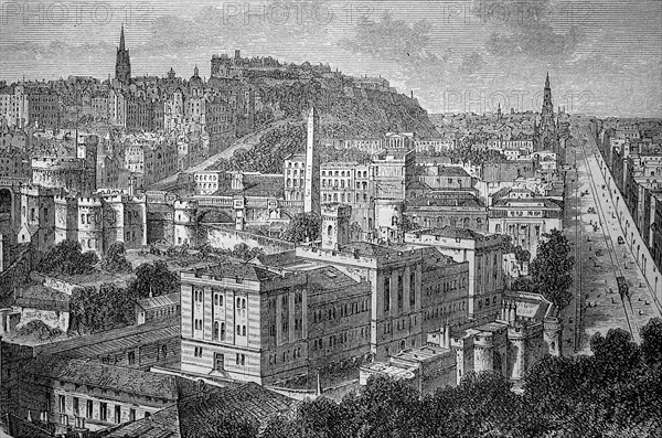 Edinburgh seen from Calton Hill