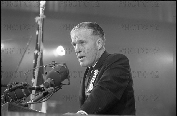 George Romney speaking during 1968 campaign