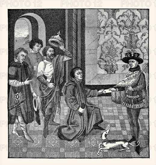 News of the Death of King Pepin