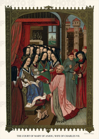 The Court of Mary of Anjou