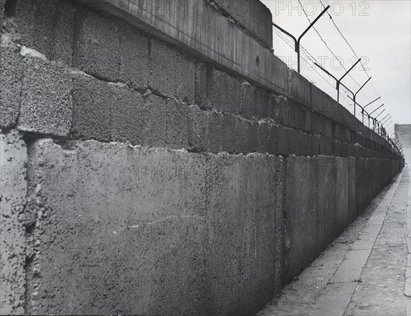 8/2/1963 - Part of the Wall at Sebastionstrasse in the District of Kreuzberg