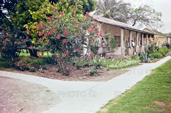 View of an Israeli Kibutz in the 1960s