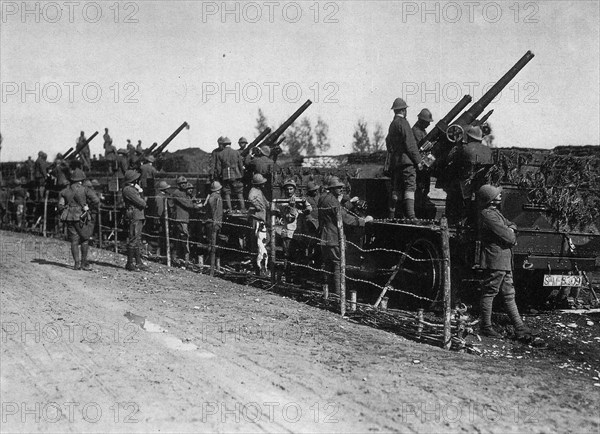 Armed train in Monfalcone