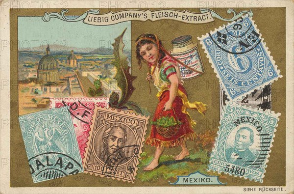 Picture Series Countries And Stamps And Motives