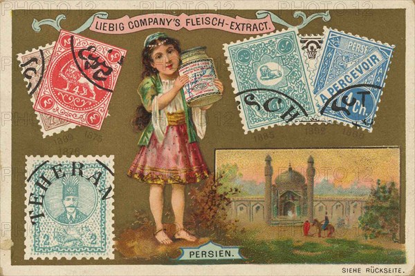 Picture Series Countries And Stamps And Motives