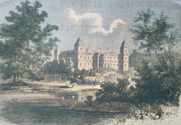 Castle Ferrieres At Paris