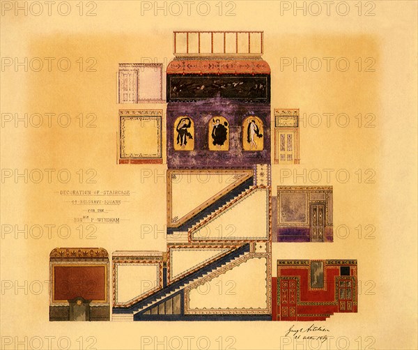 Staircase Hall, 44 Belgrave Square