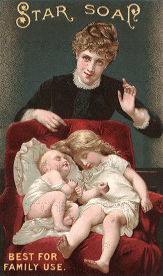 Mother, Children, Chair