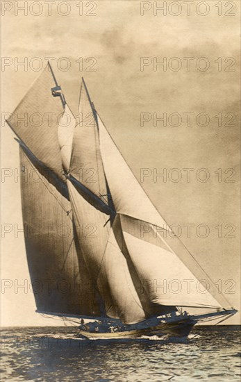 Large Sailboat.