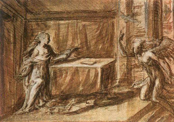 The Annunciation.