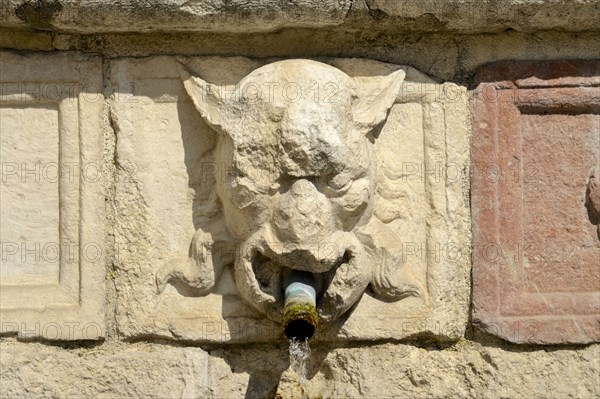 Fountain of the 99 Spouts. L'Aquila. Abruzzo. Italy