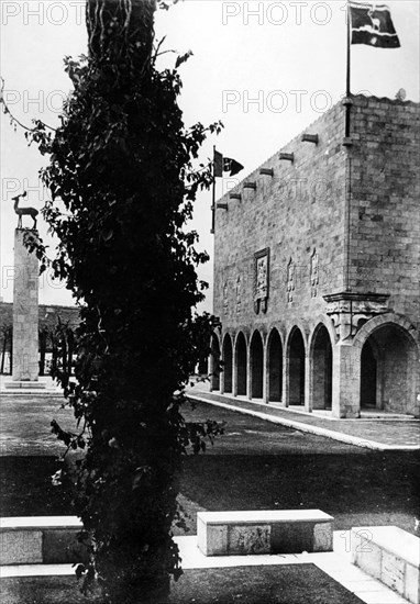 napoli, mostra d'oltremare, edifici, padiglioni.