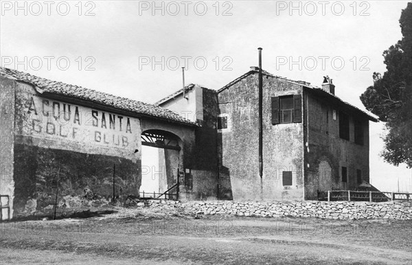 rome, acqua santa golf club, 1910-1920