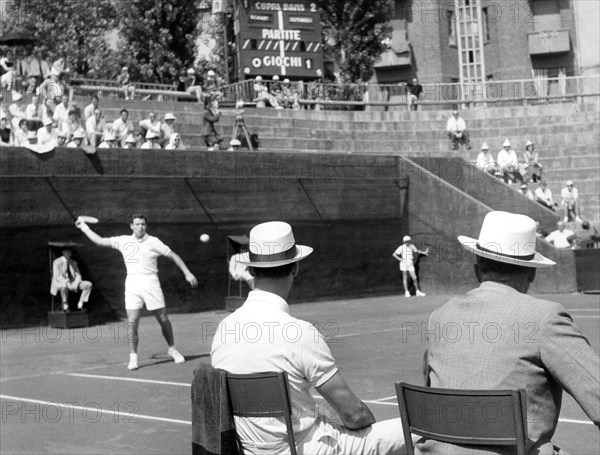 pietrangeli pendant la réunion des nonnes avec davidson, 1957