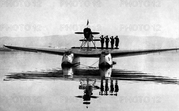 Croisière aérienne transatlantique, avion Savoia Marchetti S55, 1931