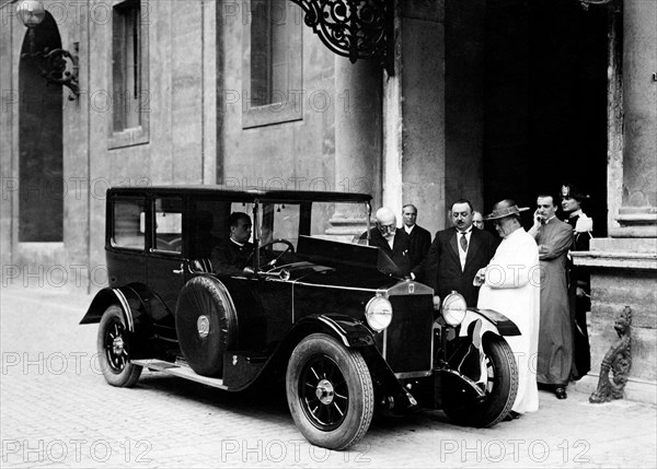 rome, ville du vatican, pape pius XI, 1930