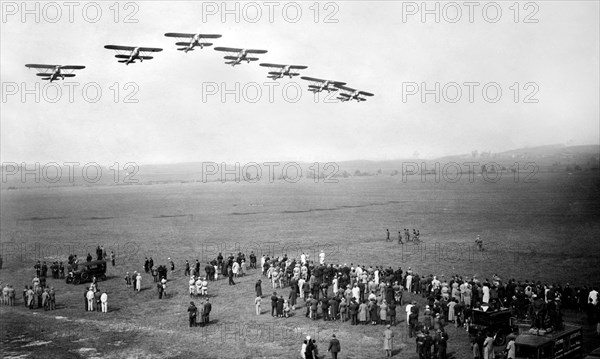 escadron italien sur le bourget, 1930