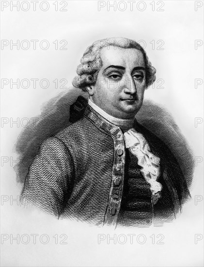 gravure de cesare beccaria, 1738 1794